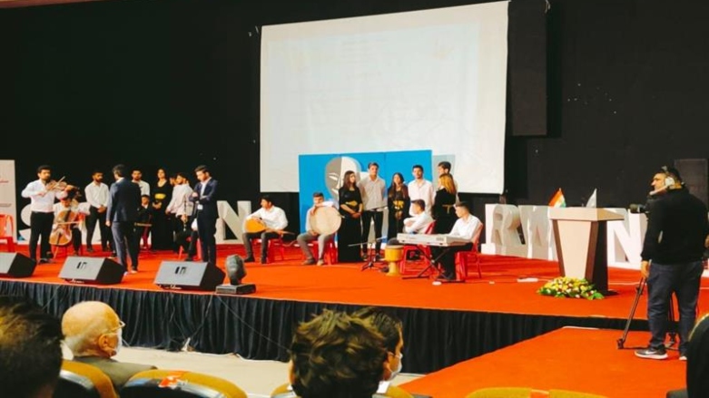 The first-ever Street Theatre Festival in the Kurdistan Region's Soran administration. October 28, 2021. (Photo: Kurdistan 24)  
