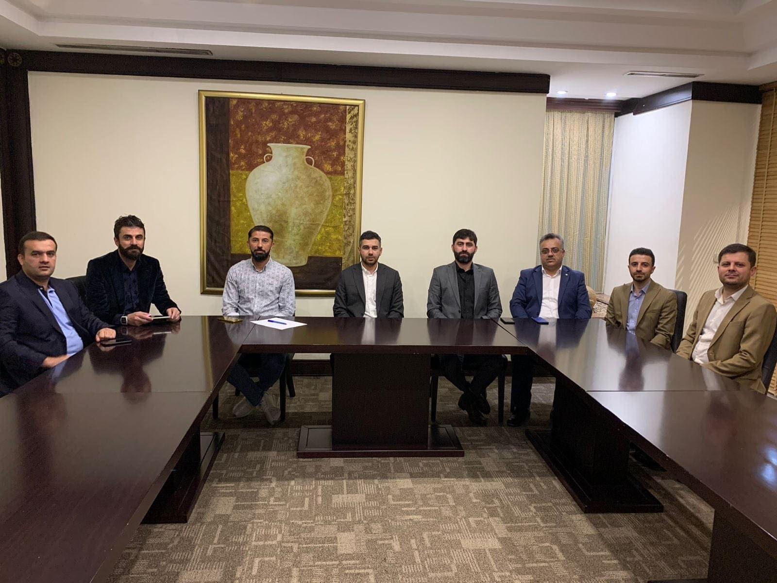 هه‌شت ئه‌ندامه‌ نوێیه‌كه‌ی ده‌سته‌ی كارگێری یانه‌ی دهۆك