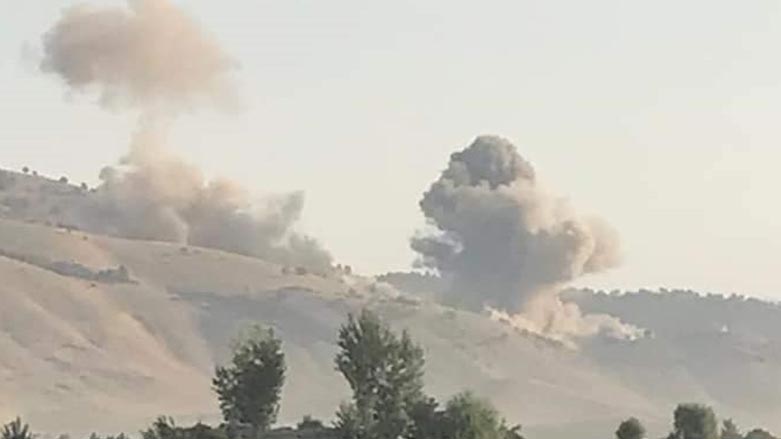 Unidentified drones on Tuesday targeted villages in the Penjwen district near the border of Iran (Photo: submitted to Kurdistan 24)