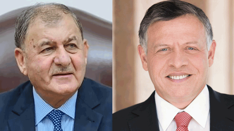العاهل الأردني وعبد اللطيف رشيد