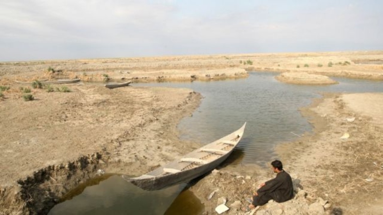 بحران بی آبی تالا‌ب‌های عراق را خشک کرده است