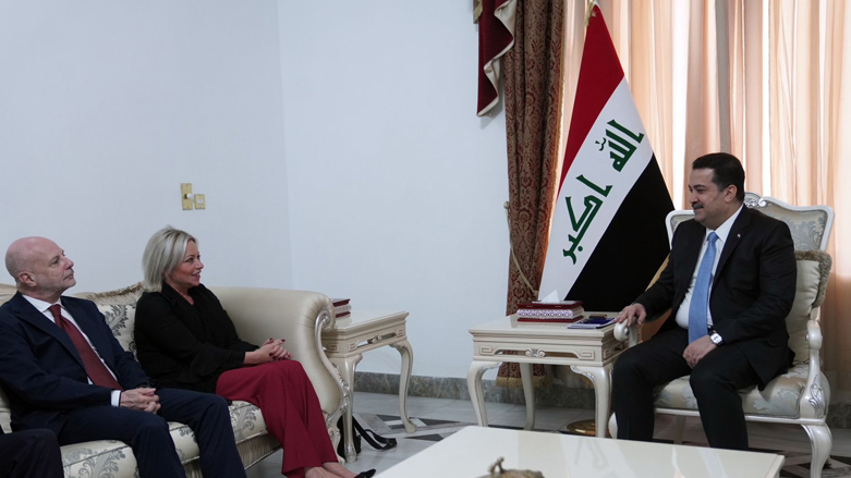 دیدار محمد شیاع سودانی، نخست وزیر جدید عراق و نماینده سازمان ملل در عراق