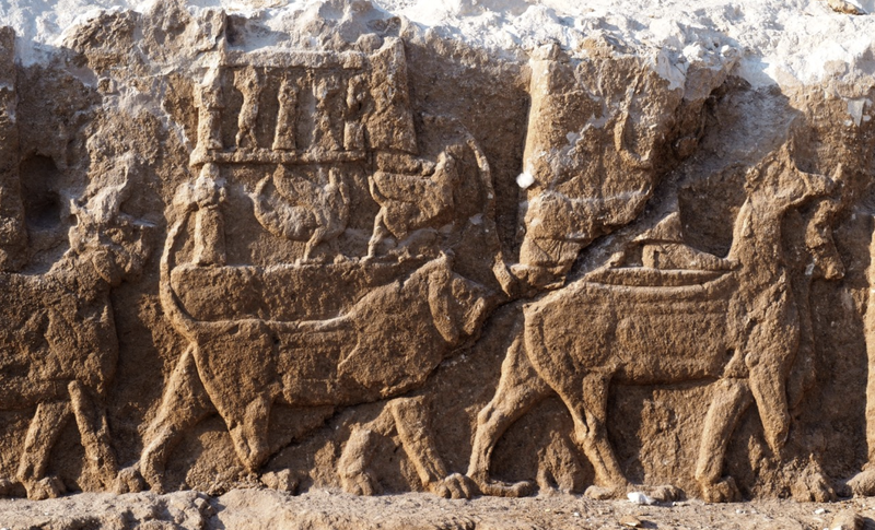 The site contains more than 2,700-year-old sculptures carved on its walls dating back to the era of the Assyrian king Sargon II (Photo: University of Udine)