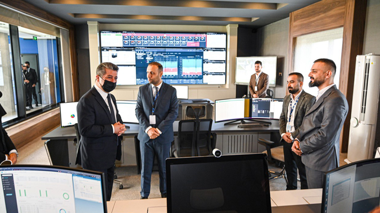 رئيس حكومة إقليم كوردستان في زيارة سابقة إلى دائرة تكنولوجيا المعلومات