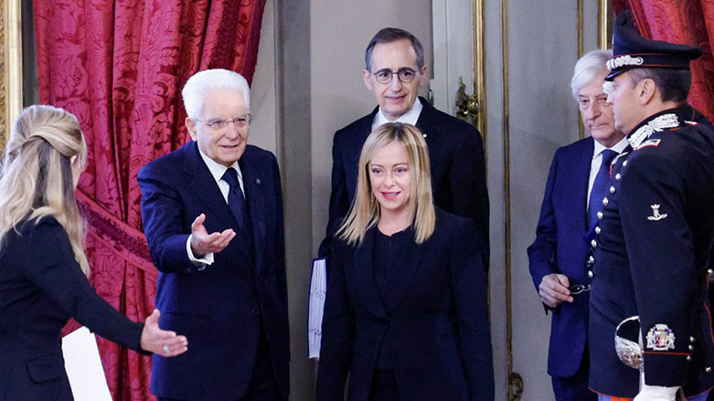 Başbakan Giorgia Meloni yemin etti (Foto: AFP)