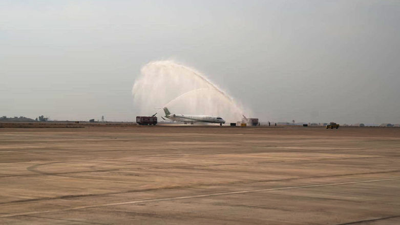 طائرة في مطار كركوك الدولي