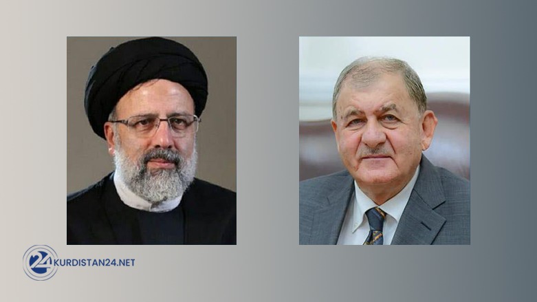 پیام تبریک ابراهیم رئیسی به رئیس جمهور عراق
