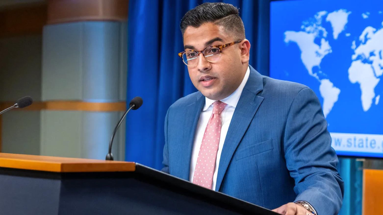 US Principal Deputy Spokesperson Vedant Patel (Photo: State Department/Freddie Everett/Public Domain)