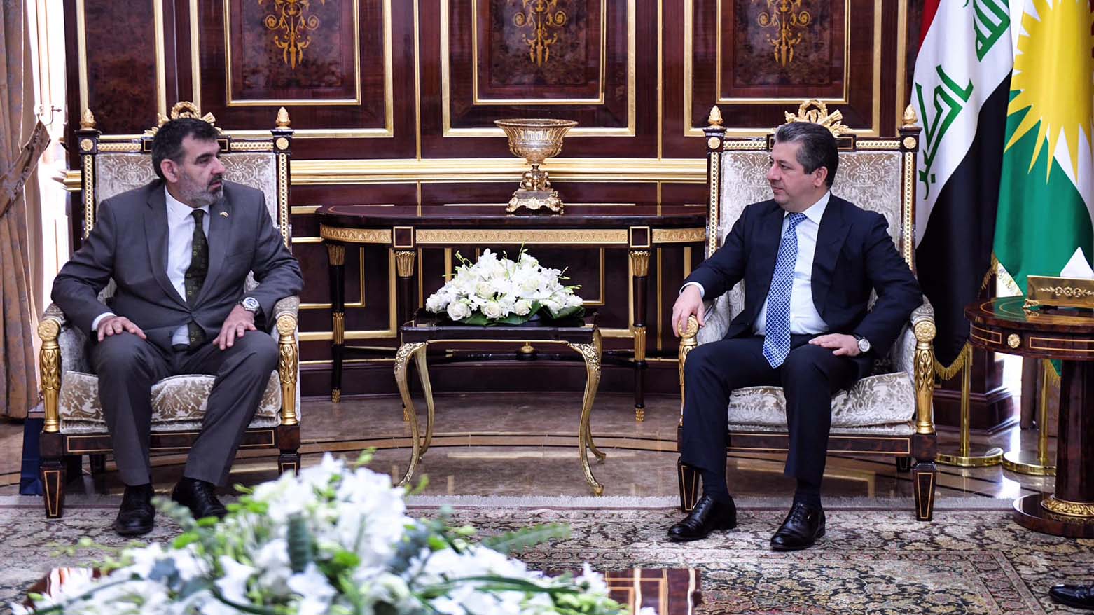 رئيس حكومة كوردستان يستقبل القنصل العام لجمهورية أرمينيا لدى كوردستان