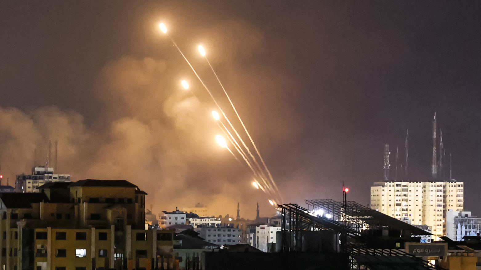 حملات هوایی اسرائیل، ٨٠٠ نقطه را در غزه هدف گرفته‌اند - عکس؛ خبرگزاری فرانسه