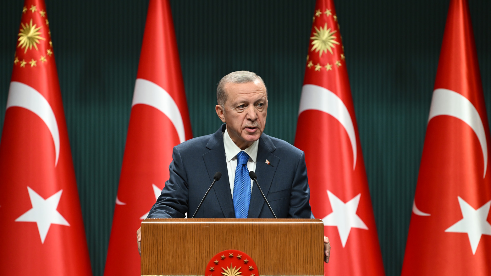 Erdoğan, Cumhurbaşkanlığı Külliyesindeki Kabine Toplantısı'nın ardından millete seslendi