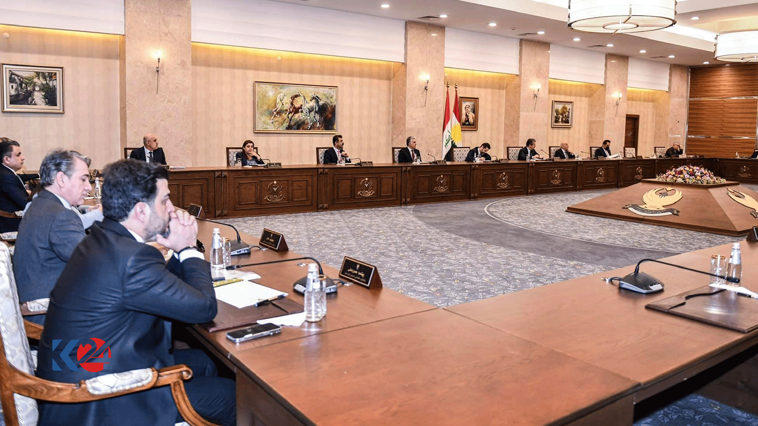The meeting of the KRG Council of Ministers, Oct. 11, 2023. (Photo: KRG)