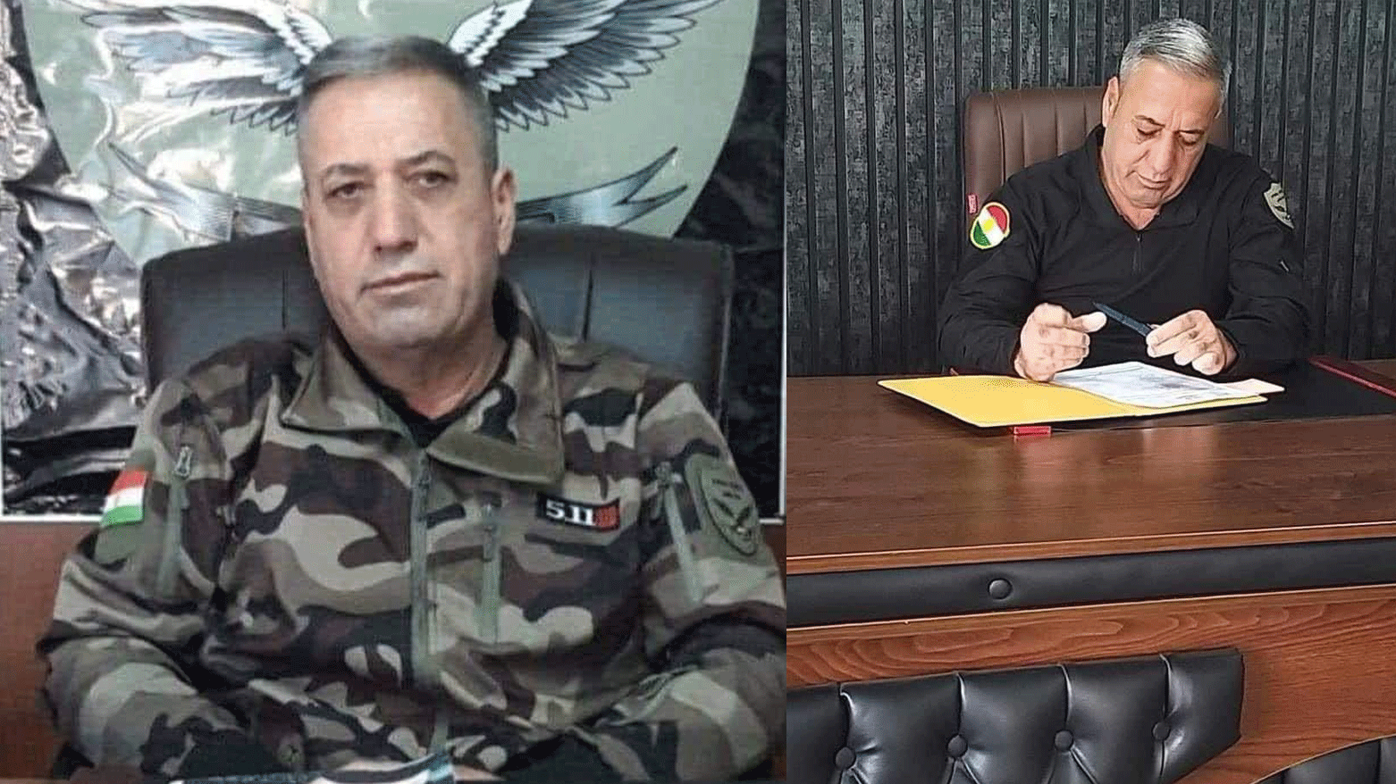 بورهان غەفور فەتاح، فەرماندەی فەوجی 734