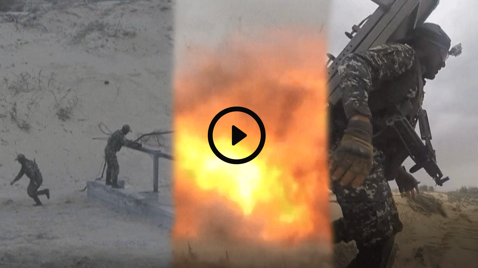 Hamas 7 Ekim saldırısından önceki eğitimin videosunu yayınladı