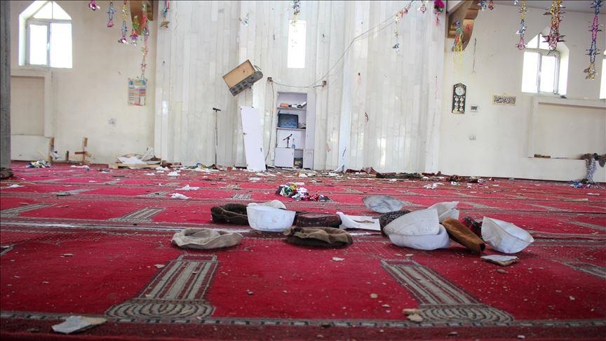 انفجار در مسجد شعیان در بغلان افغانستان