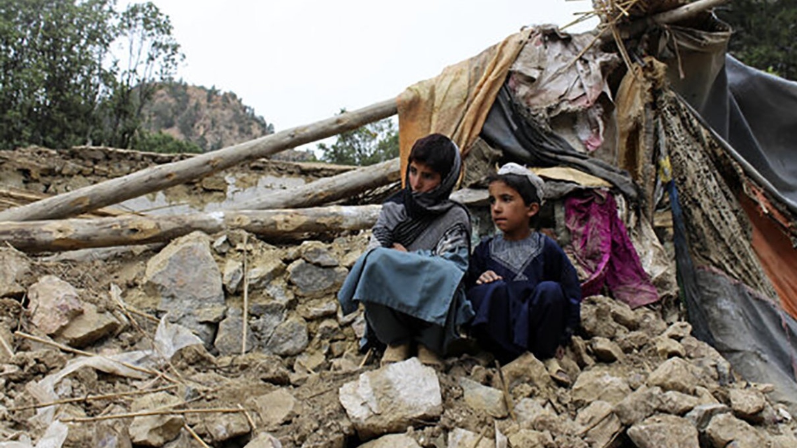 عکس آرشیوی زمین‌لرزه‌ی پیشین افغانستان