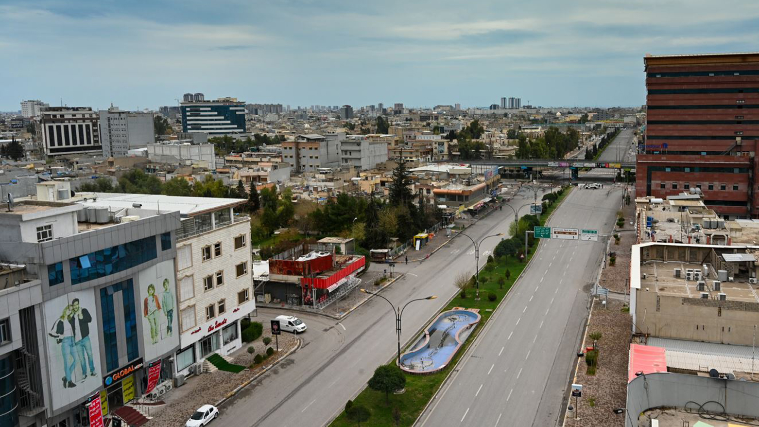 دیمەنێکی شاری هەولێر