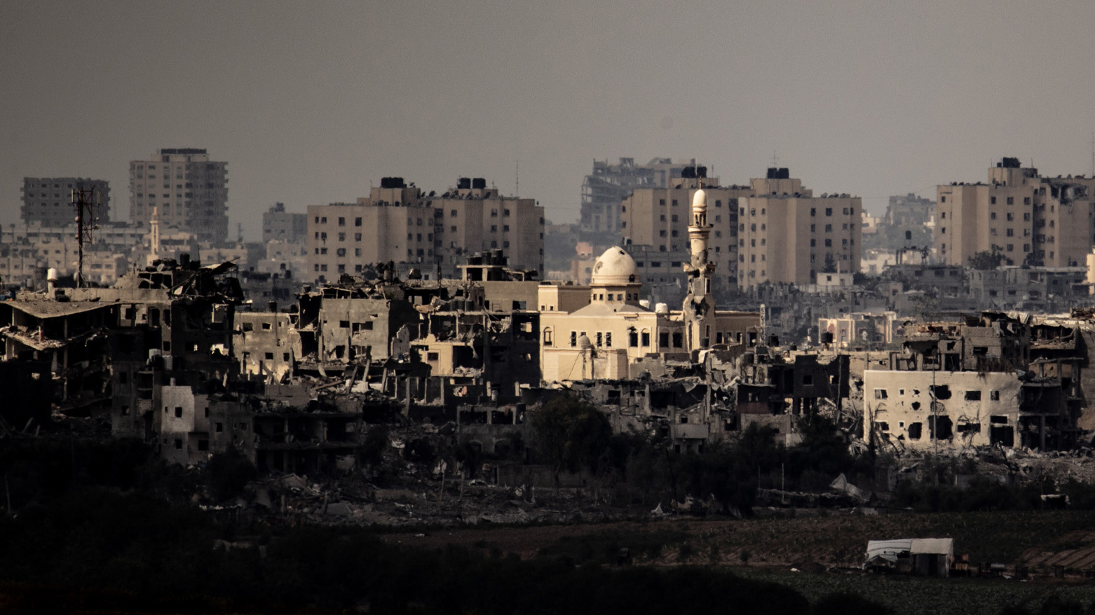 İsrail-Hamas çatışmasının 10. gününde Gazze-FOTO: AA