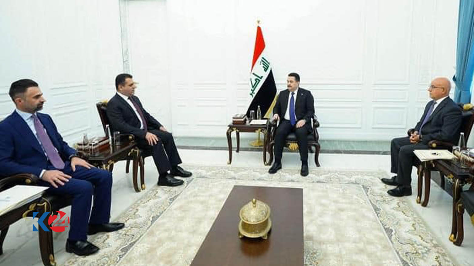 دیدار نخست وزیر عراق و  وزیر بهداشت اقلیم کوردستان