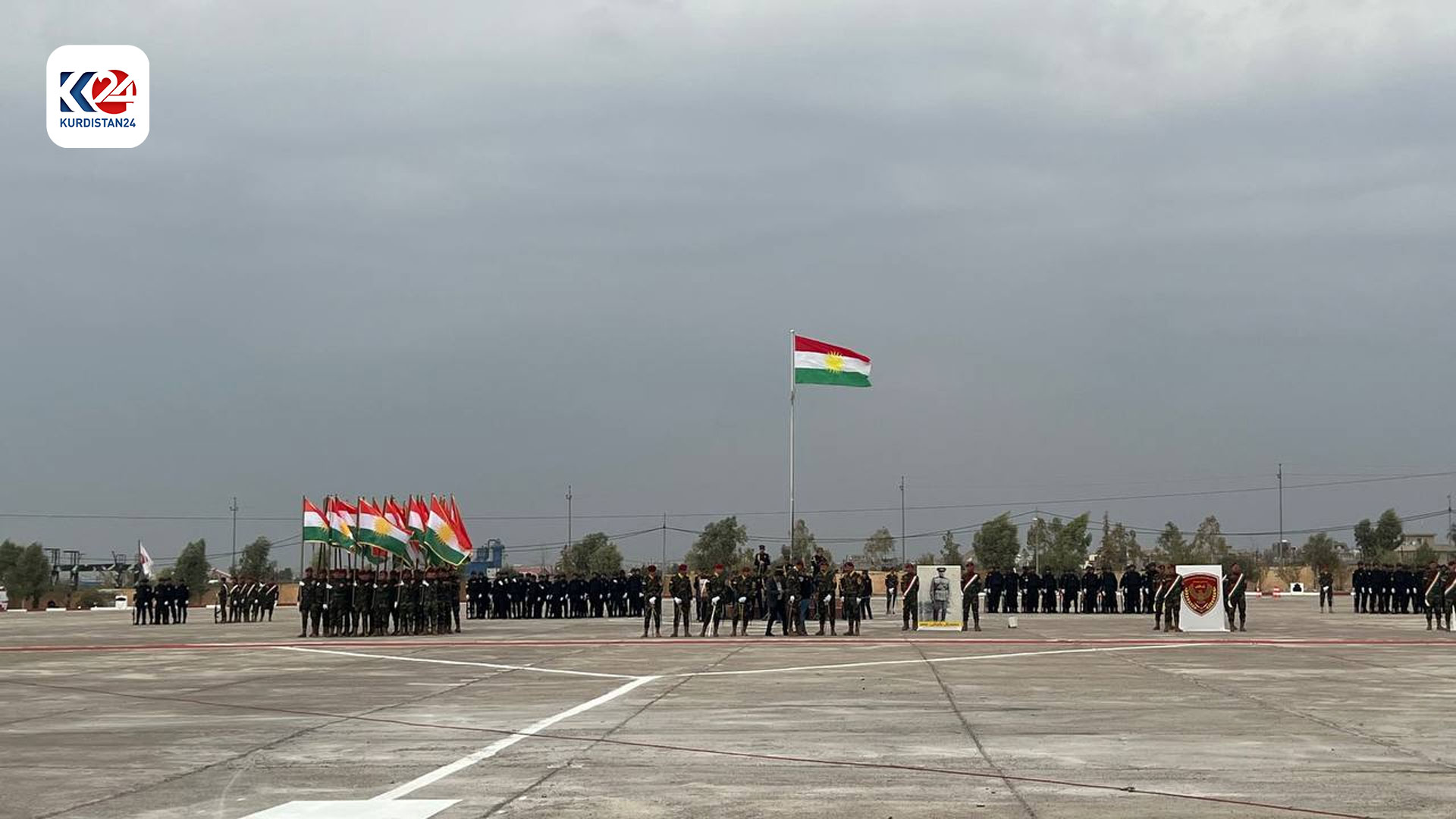 بە ئامادەبوونی مەسرور بارزانی ئاهەنگی دەرچووانی خولێکی مەشق و راهێنانی پۆلیس بەڕێوەدەچێت