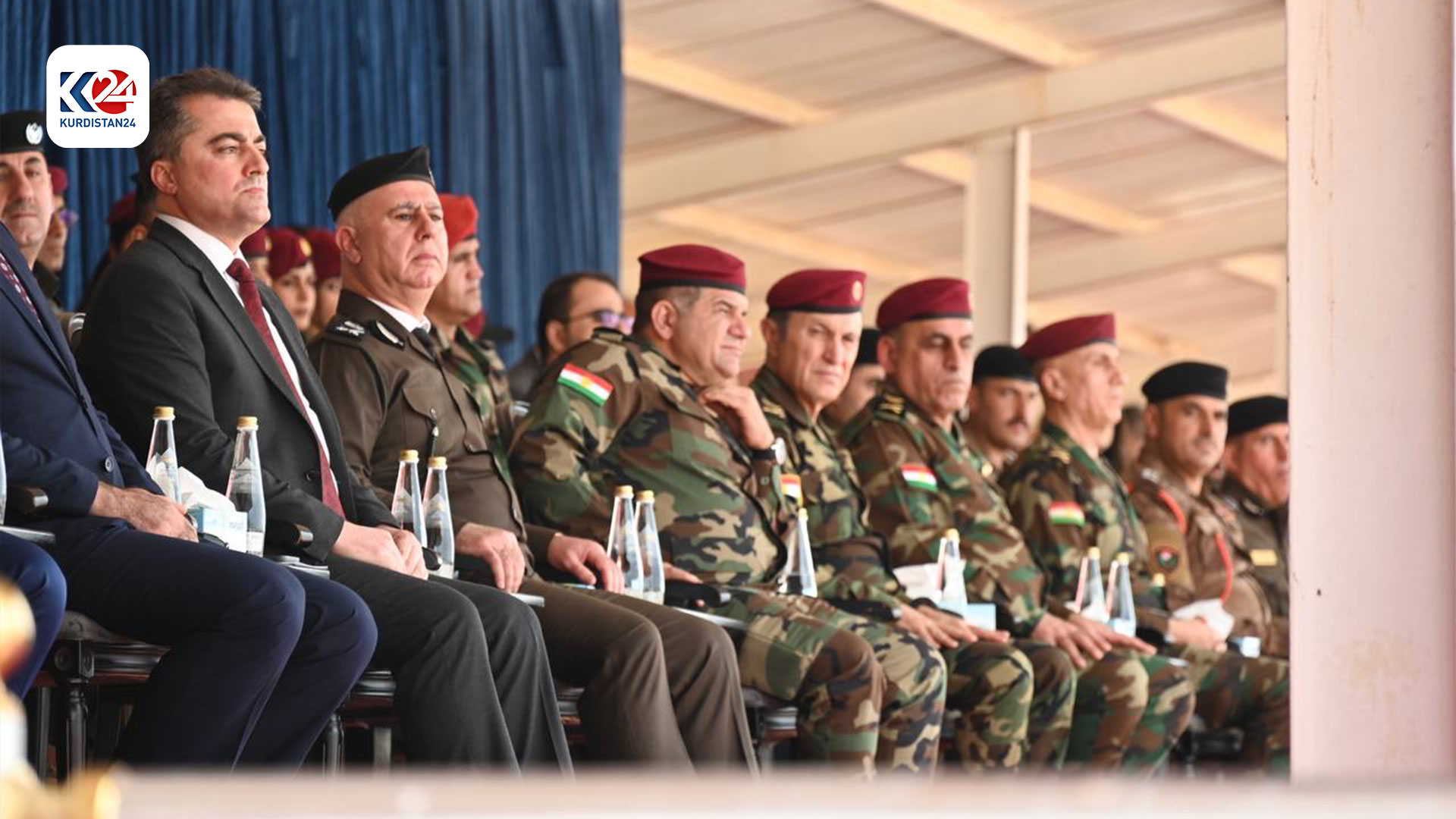بە ئامادەبوونی مەسرور بارزانی ئاهەنگی دەرچووانی خولێکی مەشق و راهێنانی پۆلیس بەڕێوەدەچێت