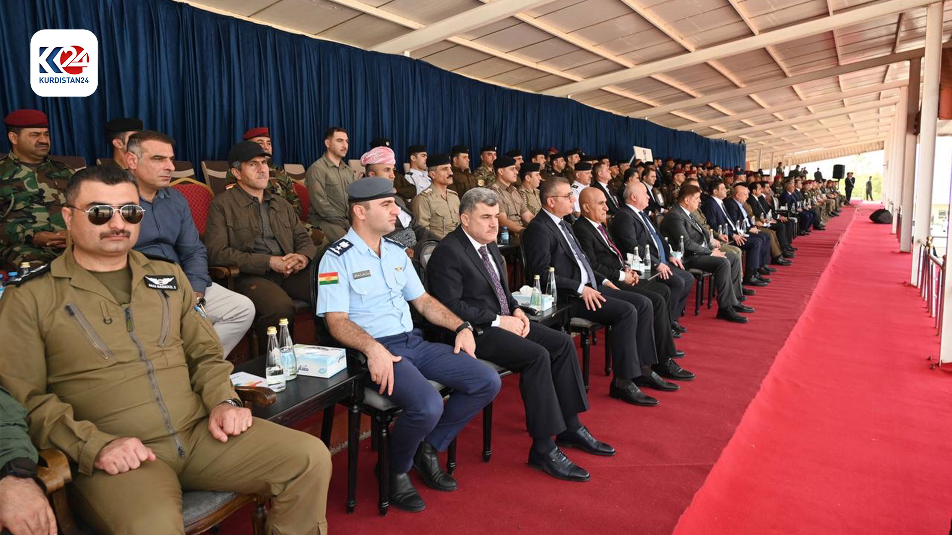 بە ئامادەبوونی مەسرور بارزانی ئاهەنگی دەرچووانی خولێکی مەشق و راهێنانی پۆلیس بەڕێوەدەچێت