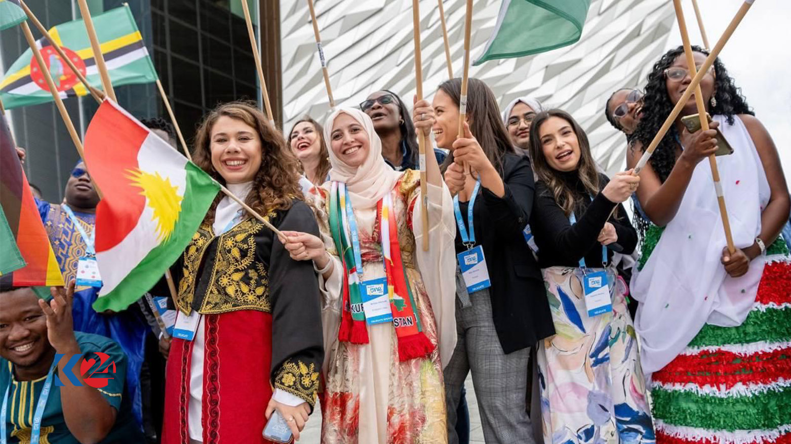 Kurdish Woman Participates In One Young World Summit