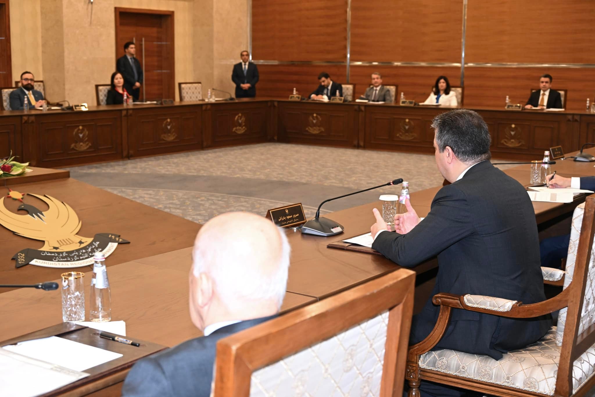 The meeting of the KRG Council of Ministers, Oct. 25, 2023. (Photo: KRG)