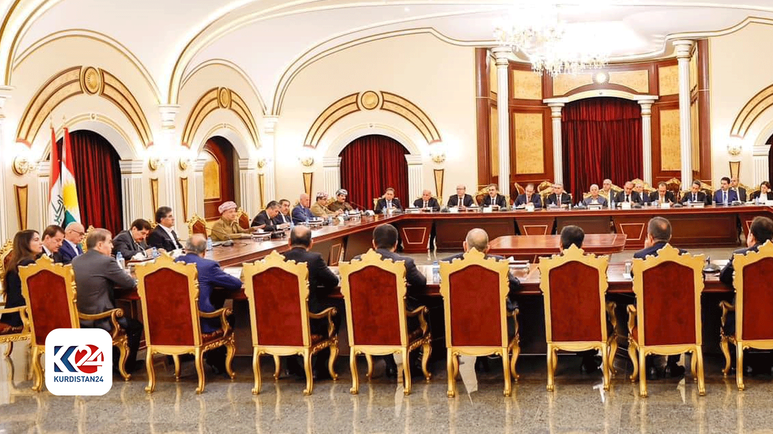اللجنة المركزية للحزب الديمقراطي الكوردستاني تجتمع برئاسة الرئيس بارزاني وتُصدر جُملةً من القرارات