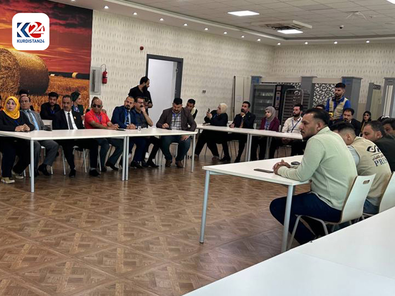 سەردانی مامۆستا و قوتابیانی پەیمانگەی پێگەیاندنی راگەیەندکاریی عێراقی بۆ دامەزراوەی کوردستان24