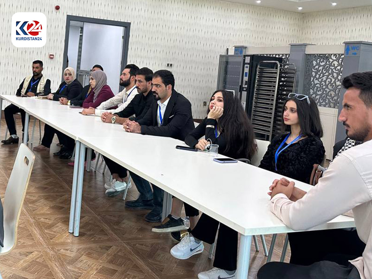 سەردانی مامۆستا و قوتابیانی پەیمانگەی پێگەیاندنی راگەیەندکاریی عێراقی بۆ دامەزراوەی کوردستان24