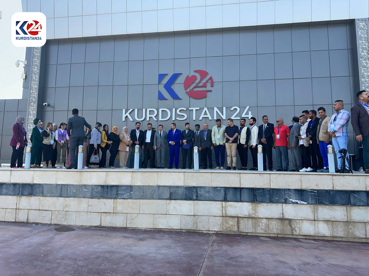 سەردانی مامۆستا و قوتابیانی پەیمانگەی پێگەیاندنی راگەیەندکاریی عێراقی بۆ دامەزراوەی کوردستان24