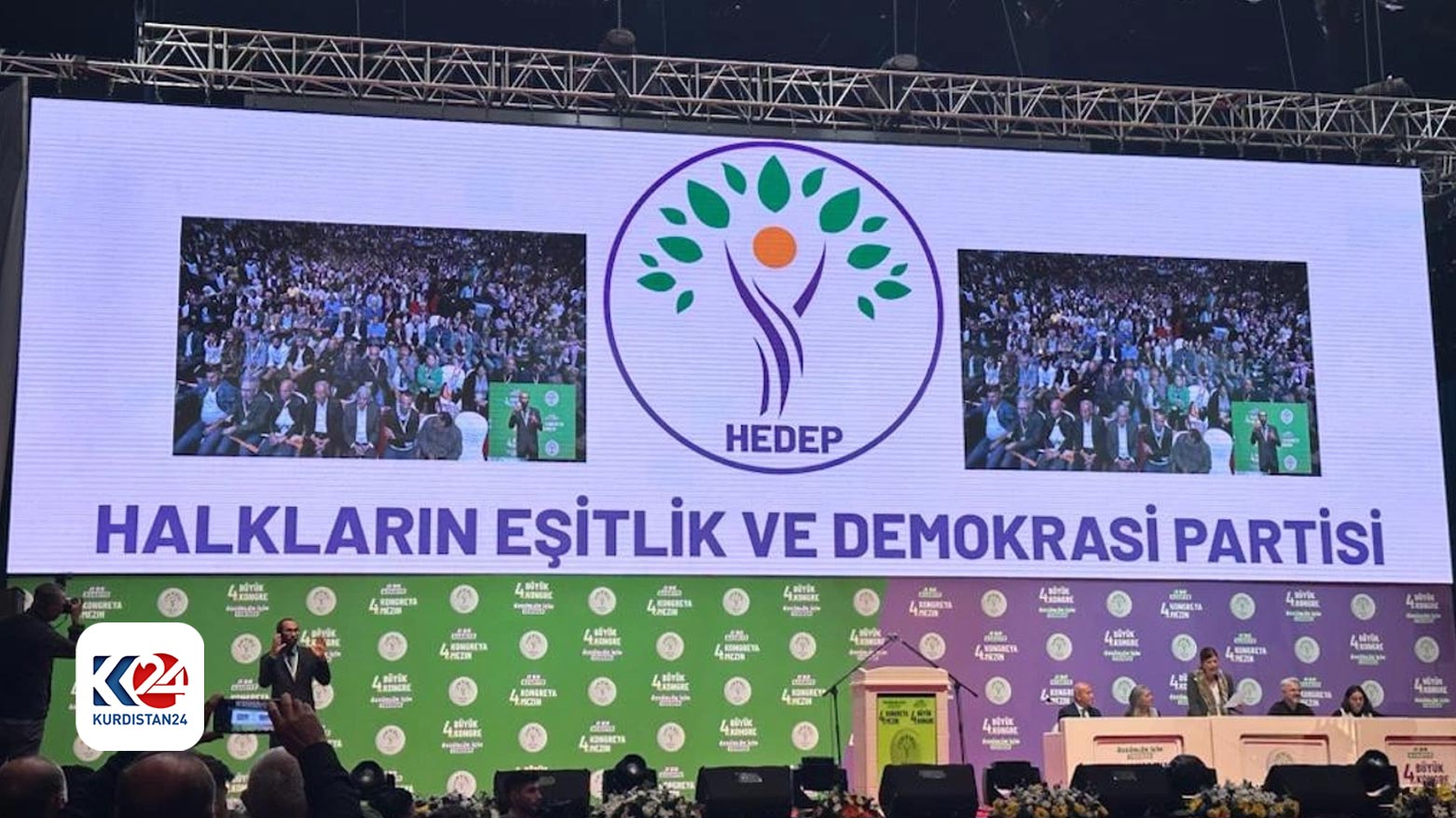 Wêneyê Kongireya HEDEPê li Enqereyê, 25/10/2023