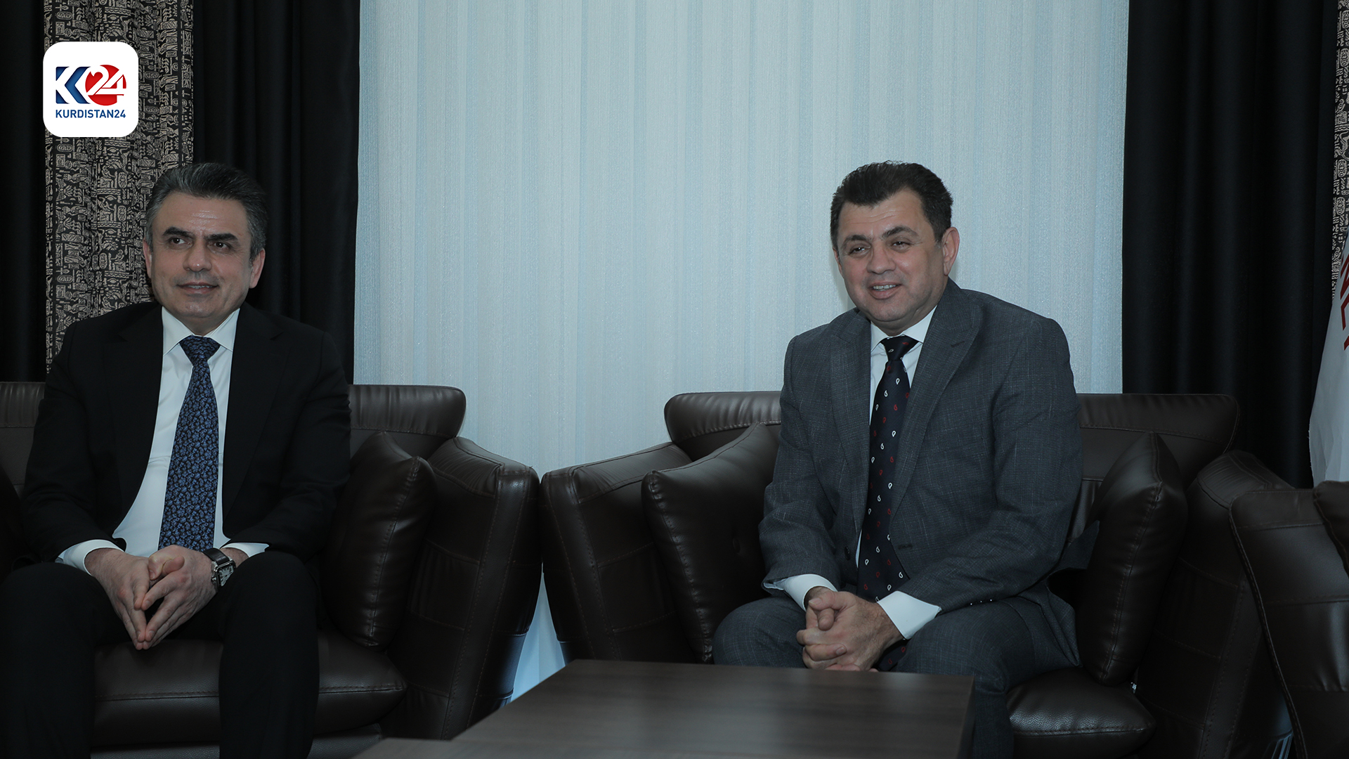 بەرپرسی نووسینگەی سەرۆکوەزیرانی هەرێمی کوردستان سەردانی کوردستان24ـی کرد (وێنە: ئیسلام هیرۆ - کوردستان24)