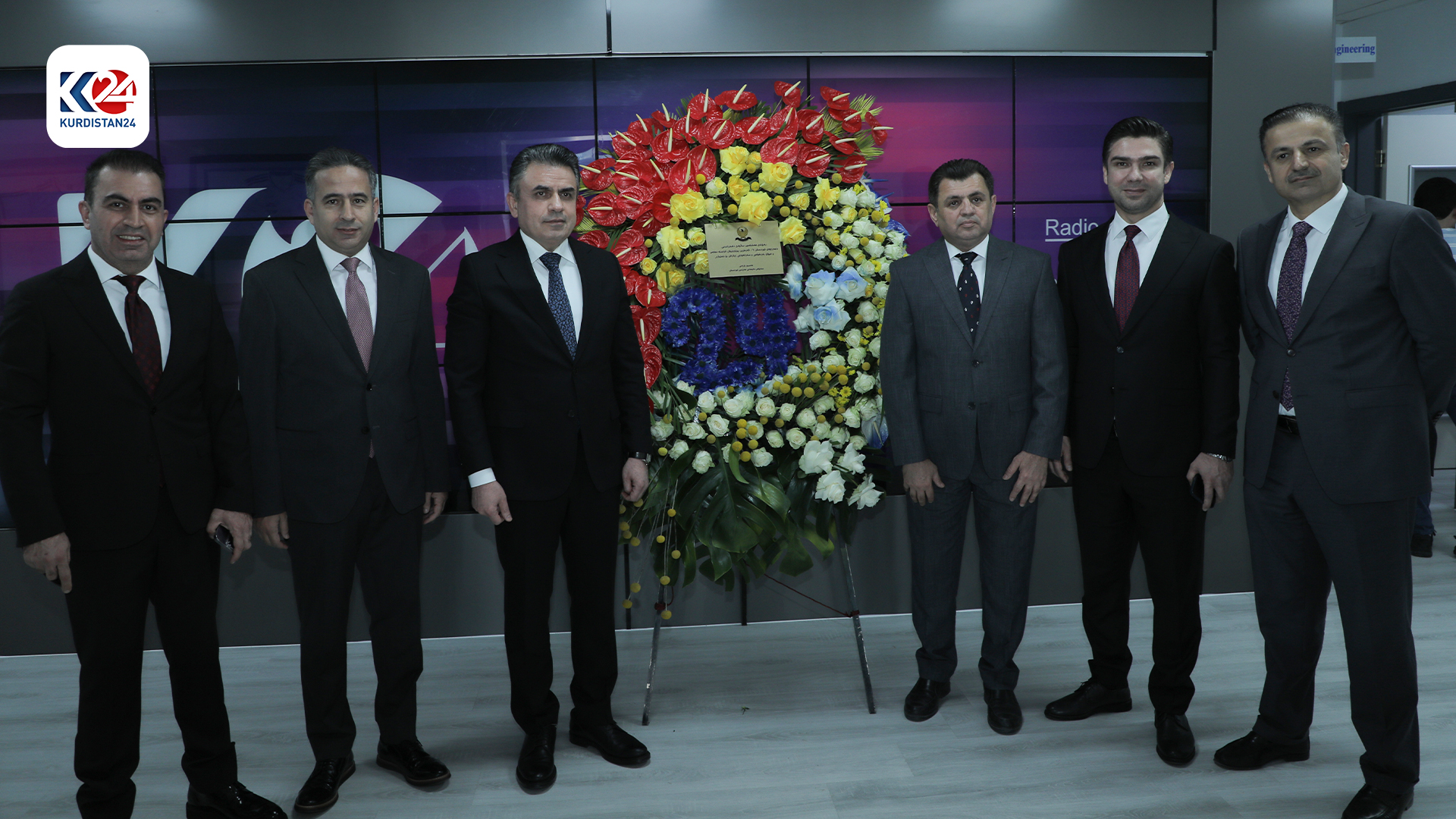 بەرپرسی نووسینگەی سەرۆکوەزیرانی هەرێمی کوردستان سەردانی کوردستان24ـی کرد (وێنە: ئیسلام هیرۆ - کوردستان24)