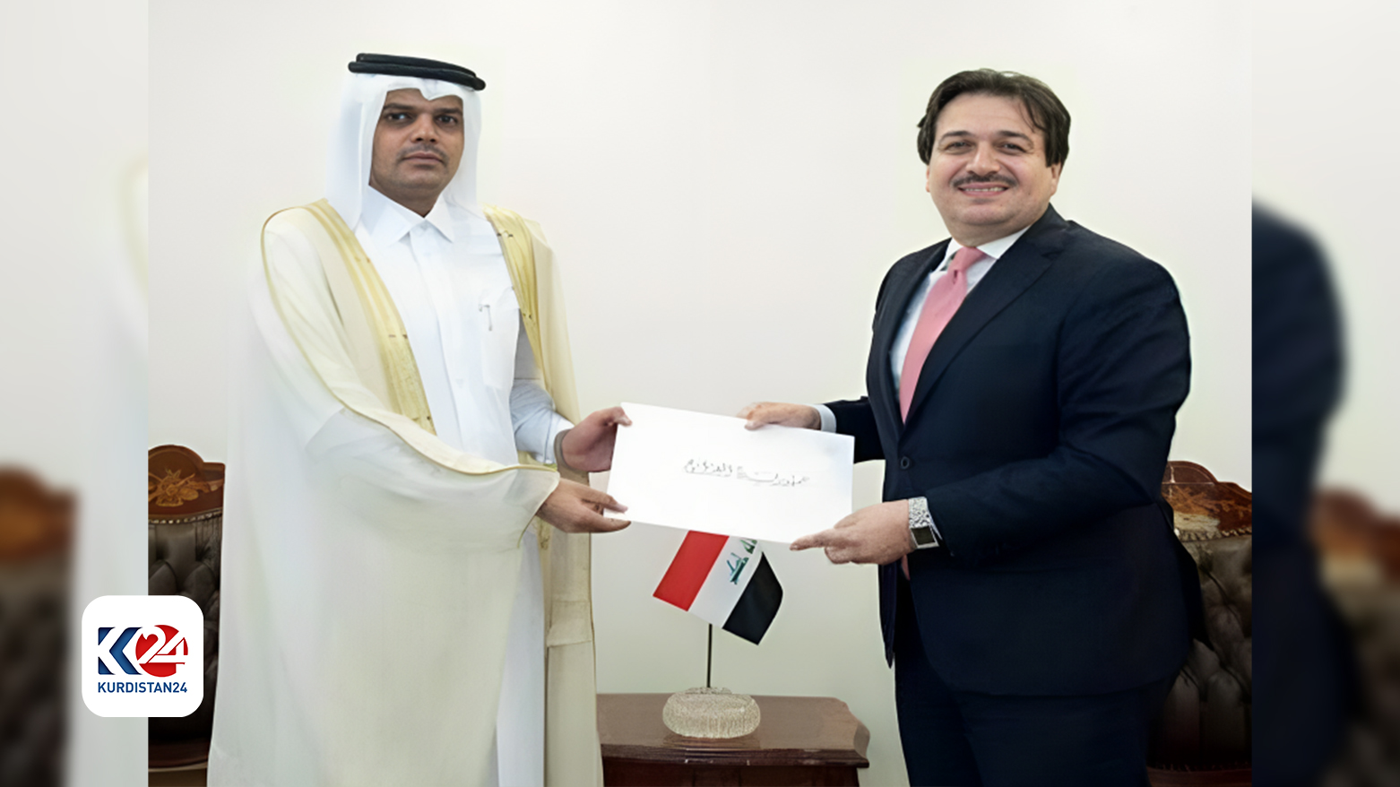 قنصل دولة قطر في أربيل يباشر مهامه