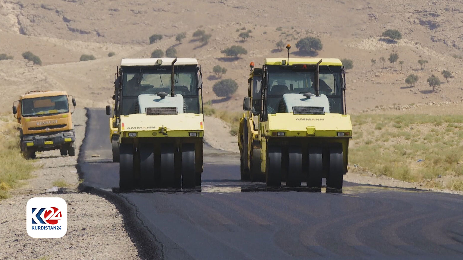 Key roads connecting Erbil, Sulaimani undergoing renovation