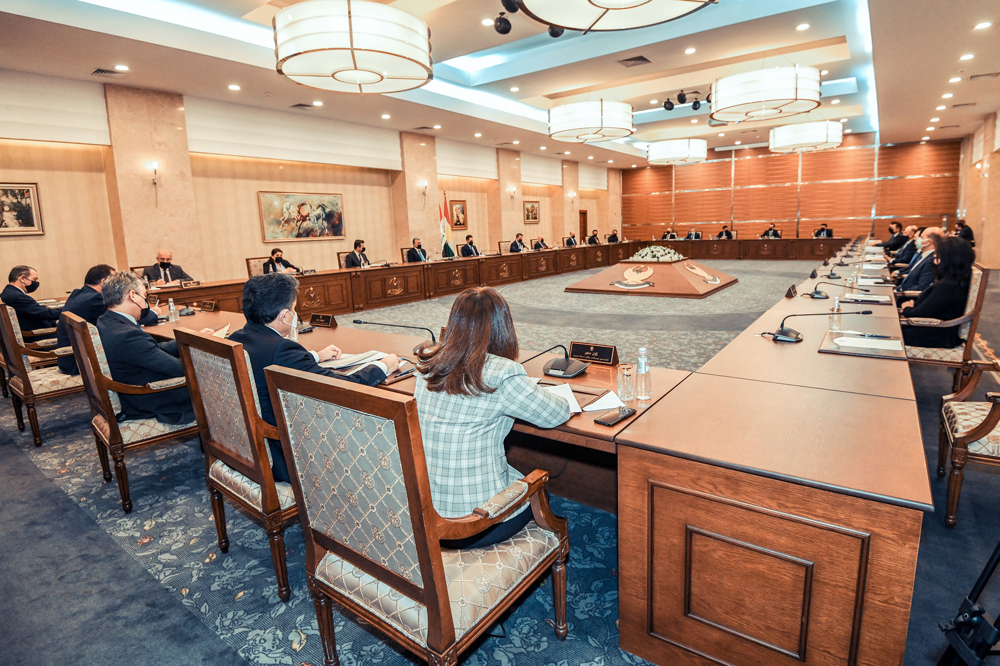 كۆبوونه&zwnj;وه&zwnj;ی ئه&zwnj;نجومه&zwnj;نی وه&zwnj;زیران