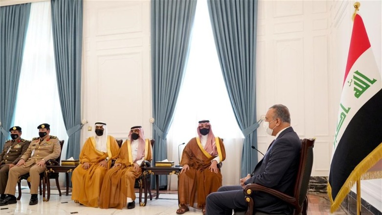 الكاظمي يستقبل وزير الداخلية السعودي