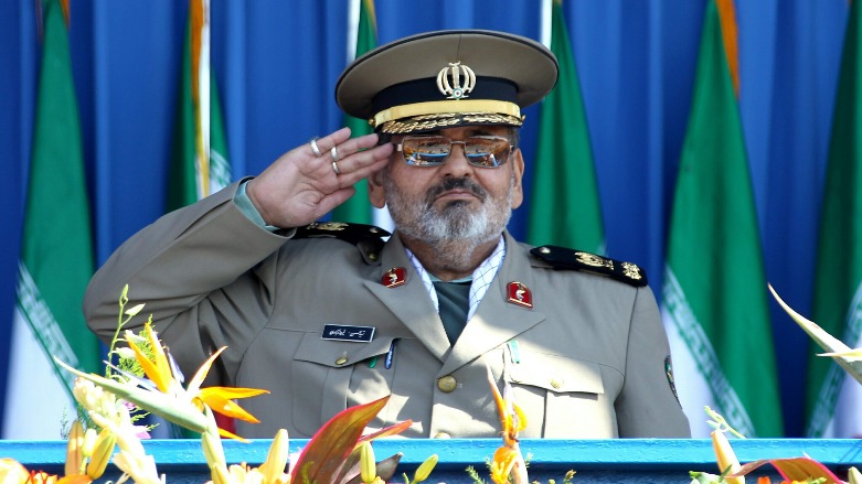 Maj. Gen. Hassan Firouzabadi saluting during an annual military parade in Tehran in 2010. (Photo: Atta Kenare / AFP)