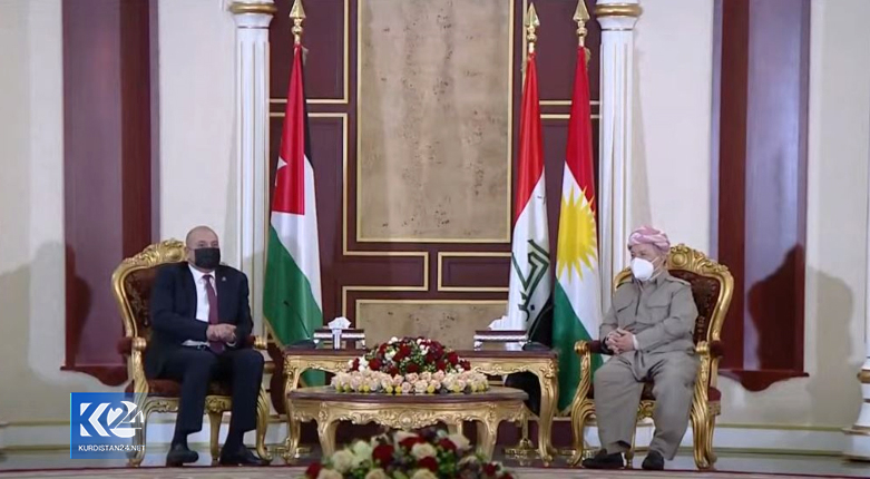 Başkan Barzani, Ürdün Parlamentosu Başkanı’yla görüştü