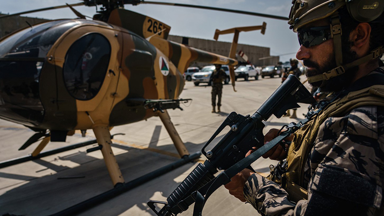 هه‌لیكۆپته‌رێكی  ئه‌مه‌ریكی كه‌ كه‌وتووه‌ته‌ ژێر كۆنتڕۆڵی تاڵیبان