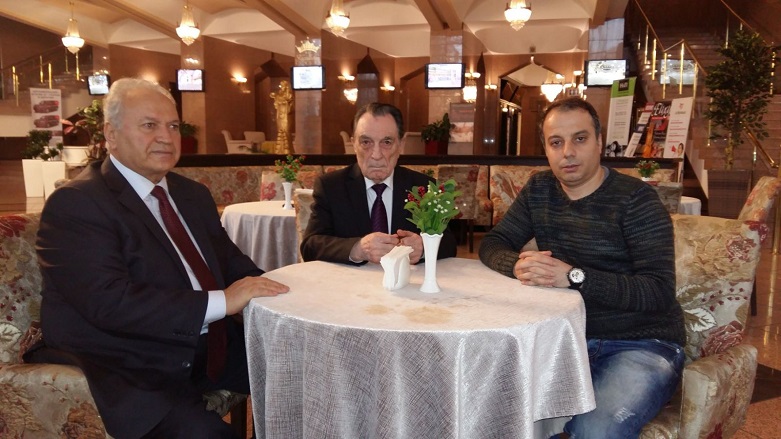 Prof. Dr. Kinyaz İbrahim, Prof. Dr. Nadir Nadirov ve gazeteci - yazar Salih Kevirbirî