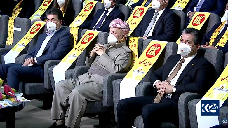 به‌ ئاماده‌بوونی سه‌رۆك بارزانی کەرنەڤاڵی ناساندنی کاندیدانی پارتی به‌ڕێوه‌چوو