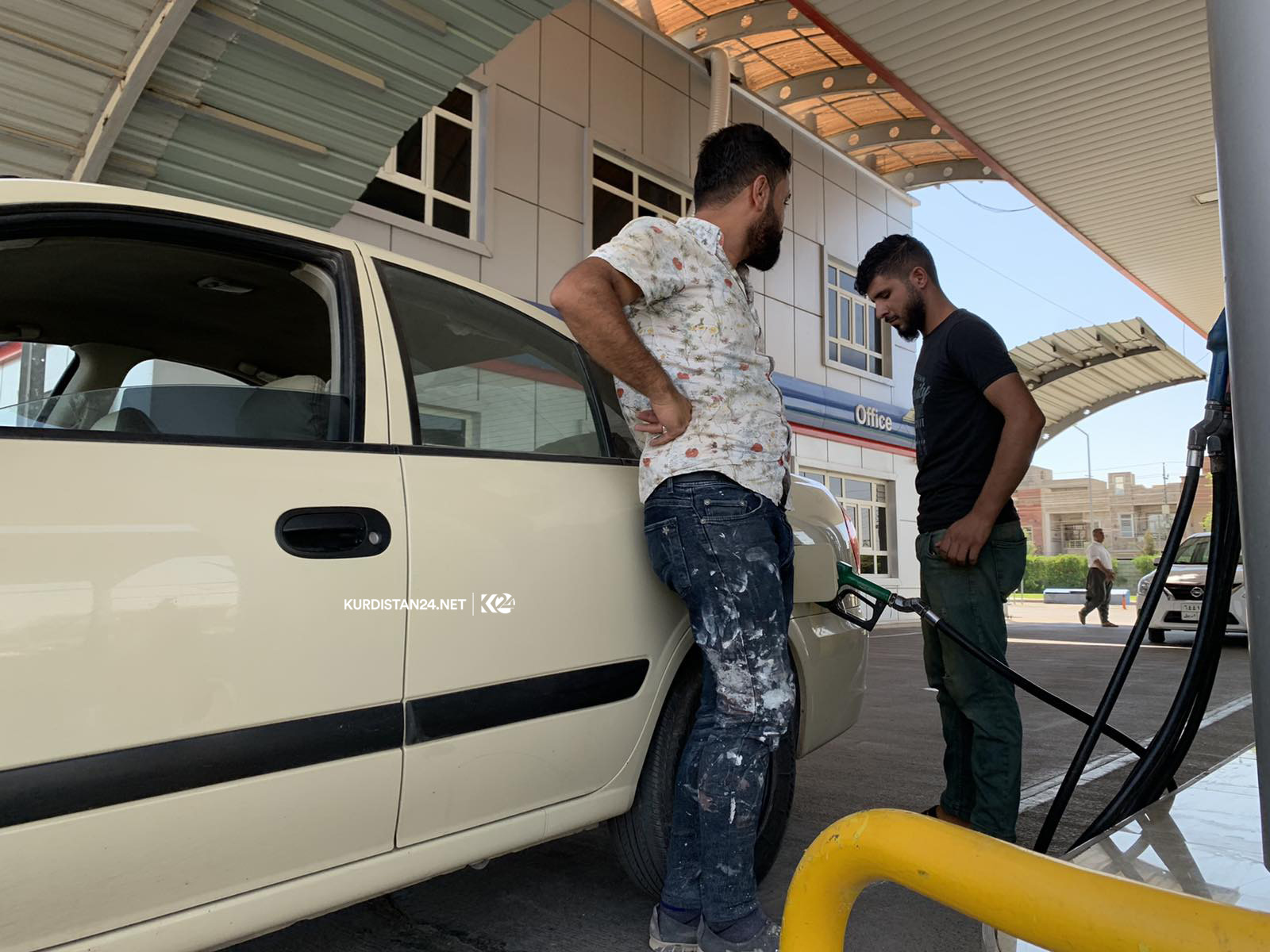 بەنزینخانەیەکی هەولێر - فۆتۆ: هاوکار سەڵاح
