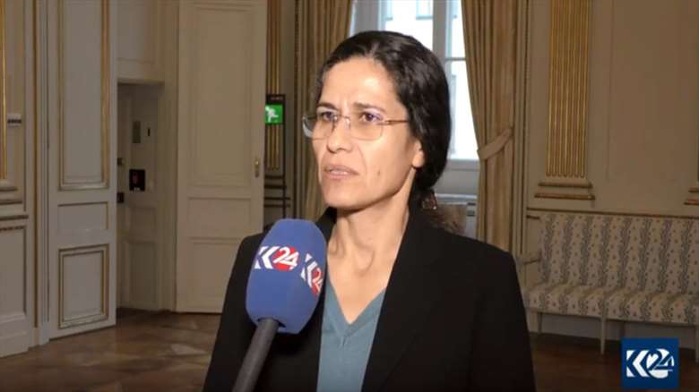 President of the Executive Committee of the Syrian Democratic Council (SDC), Ilham Ahmed (Photo: Kurdistan 24)