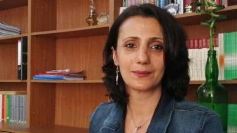 Kurdish author Meral Şimşek (Photo: Media and Law Studies Association/Twitter)