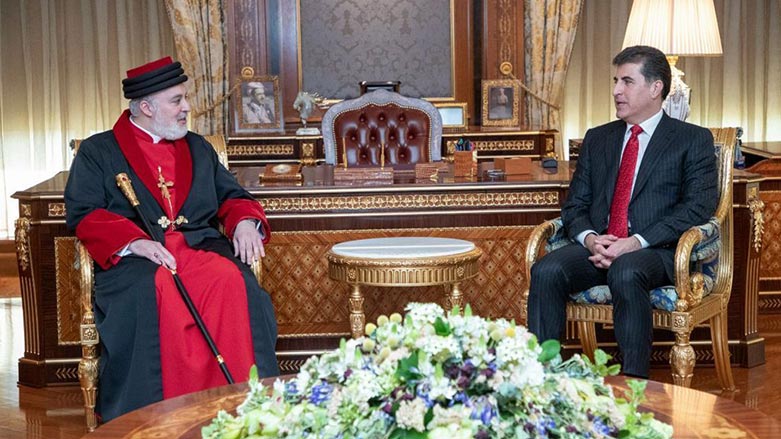 سه‌رۆكى هه‌رێمى كوردستان پێشوازى له‌ پاترياركى كه‌نيسه‌ى رۆژهه‌ڵاتى ئاشوورى كرد