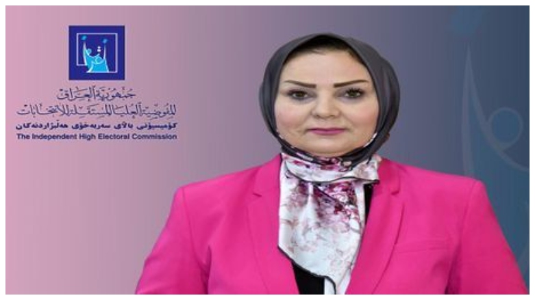 جمانه‌ غلای، سخنگوی کمیساریای عالی انتخابات عراق فدرال