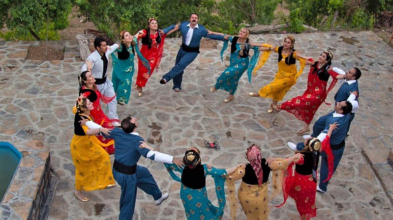 Kurdish dancers demonstrate their traditional cultural heritage. (Photo: Soran Safin)
